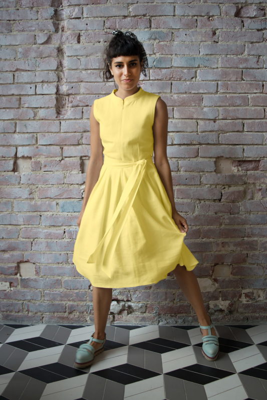 Ice cream dress vanilla