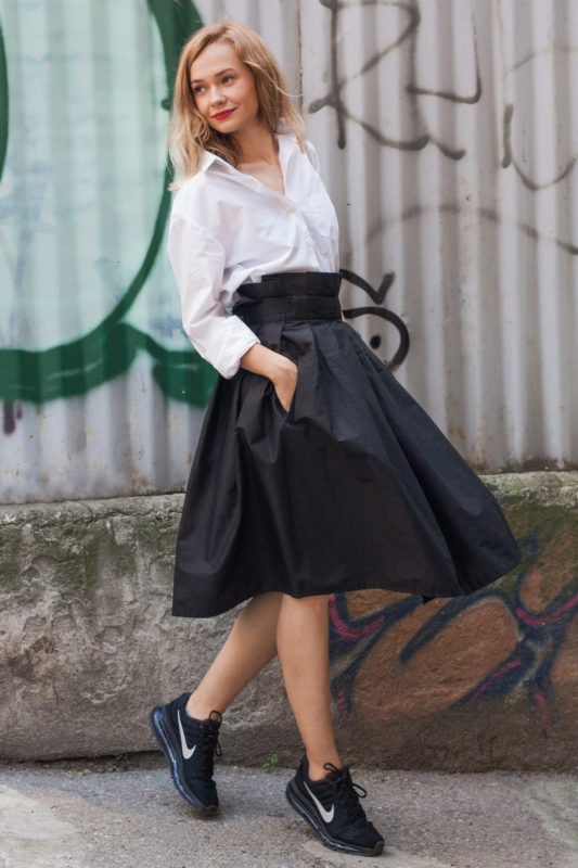 Samurai skirt summer