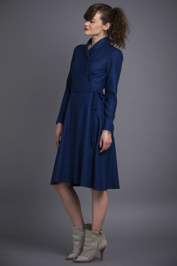 Soft wool dress