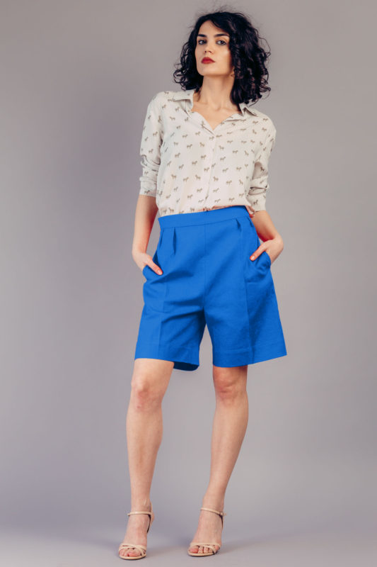 Linen shorts