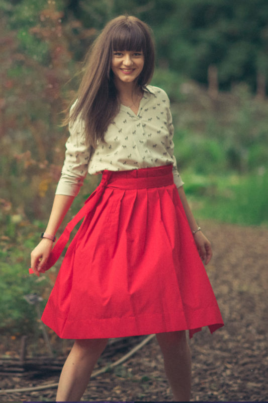 Samurai skirt summer