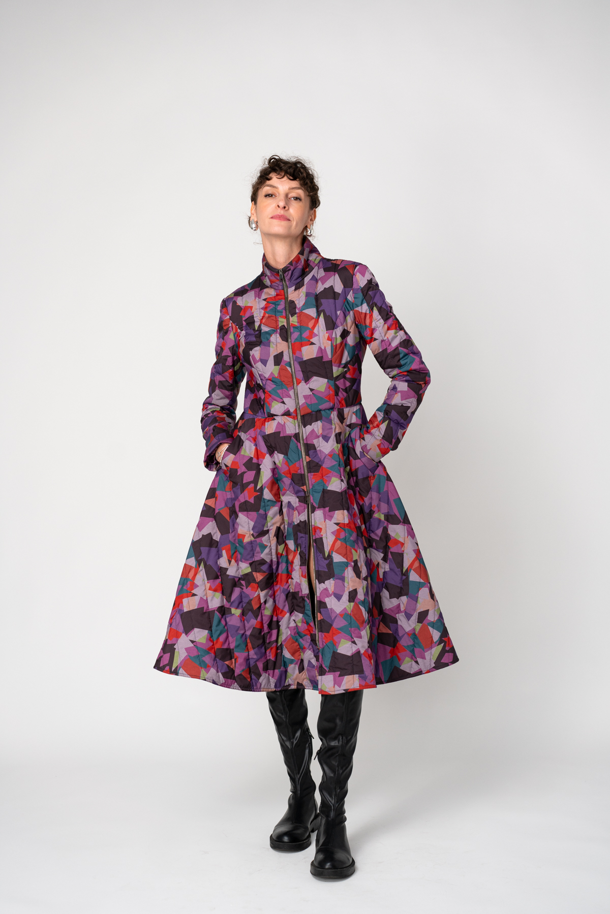 Romantic Cubist Dress