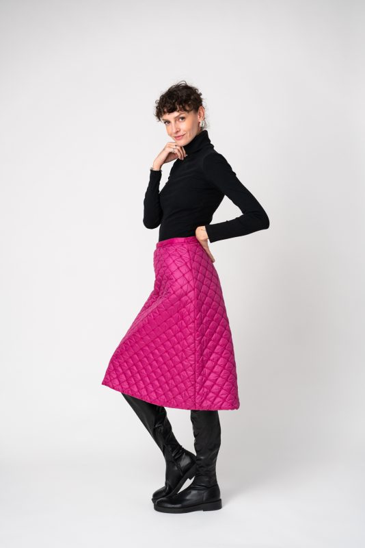 Reversible Quilted Funky Skirt