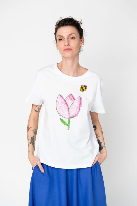 Bee Tulip T-shirt
